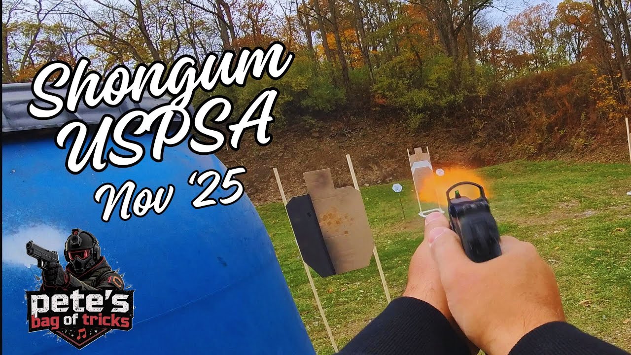 Precision Under Pressure at the Shongum USPSA November Match Shoot NJ