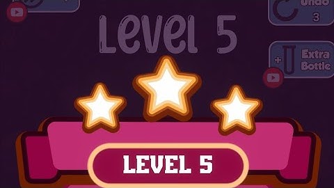 5 Level water sort Master 3D game 2024