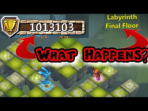 1,000,000+ Points in LABYRINTH! But What Happens After Final Floor? Castle Clash