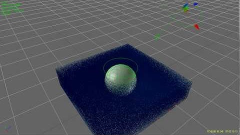 RealFlow 4 Foam ( script test FoamGenerator_v2 )