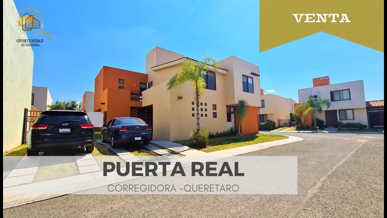 ?VENDIDA**** CASA EN VENTA CON RECÁMARA EN PLANTA BAJA - PUERTA REAL  QUERÉTARO▫⬇ Información - YouTube