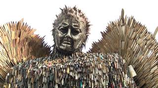 The Iconic Knife Angel In Middlesbrough!