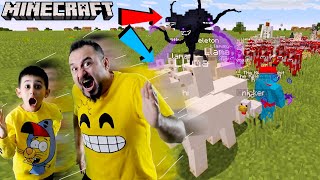 Dünyanin En Büyük Hayvan Ve Yaratik Ordusunu Kurduk Engender Mod Minecraft Modlari Oynuyoruz