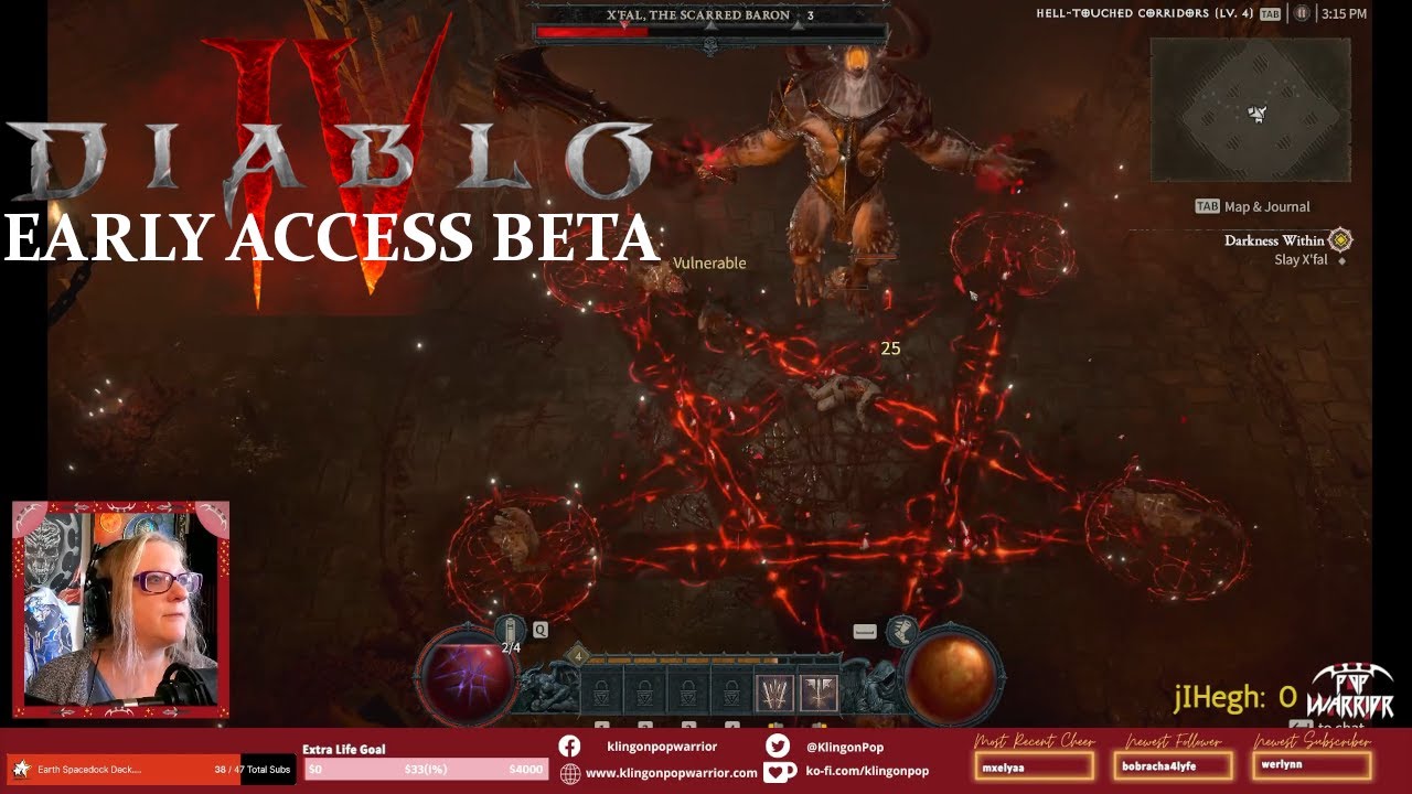 Diablo 4 Gameplay #1 - Early Access Diablo 4 Beta March 2023 - YouTube