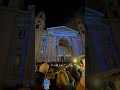 🎄The Light Show at St  Stephen's Christmas Market in Budapest #christmasmarkets #vikingcruises
