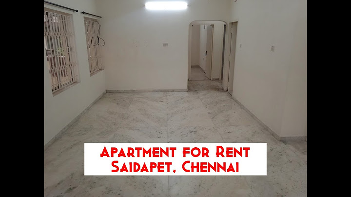 House for rent in chennai saidapet