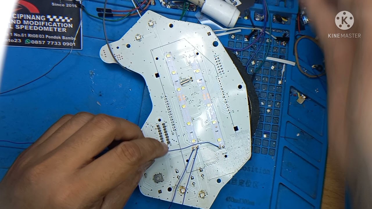 modifikasi speedometer Byson old