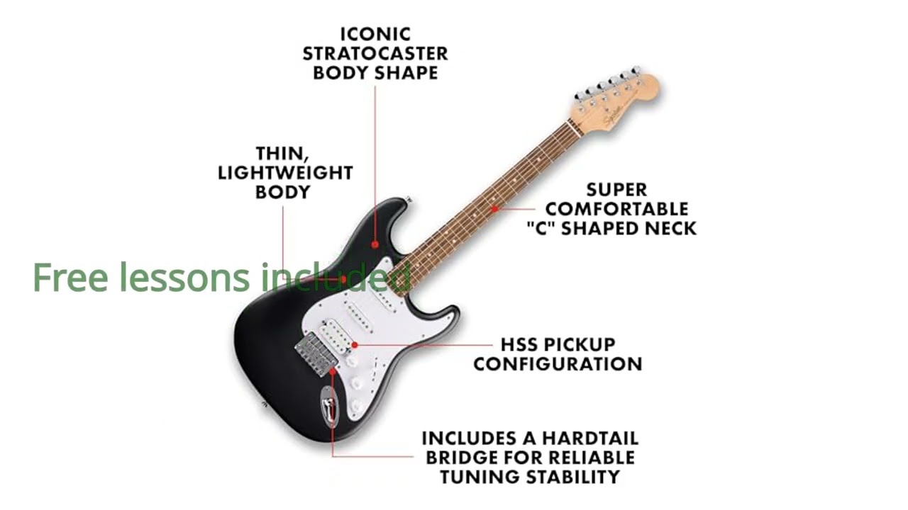 2022年製【Squire|Stratocaster】 REVIEW (2026): Squier Debut Stratocaster HT HSS. Features. - YouTube
