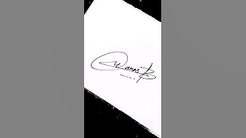 Signature Style idea for Manas | Signature style letter of M | Billionaire signature video | #sign