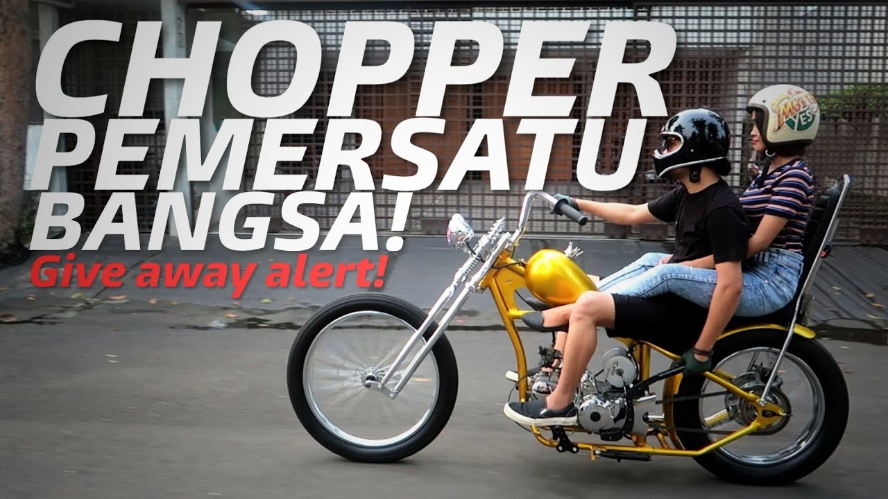 CHOPPER KOK BUAT BONCENGAN?
