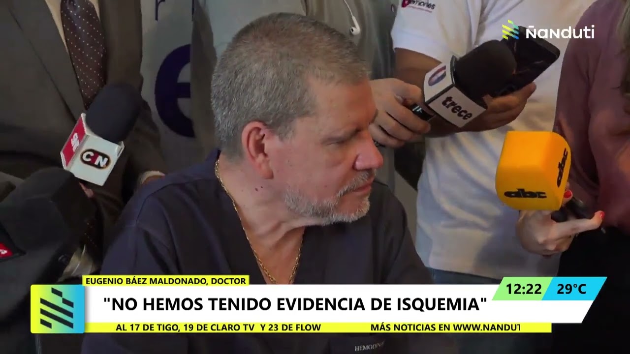 Horacio Cartes está en terapia intensiva