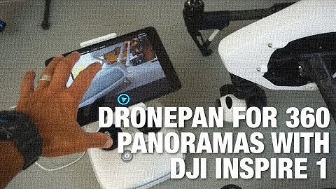 DronePan - A free iOS app for creating 360 panoramas with DJI Inspire 1
