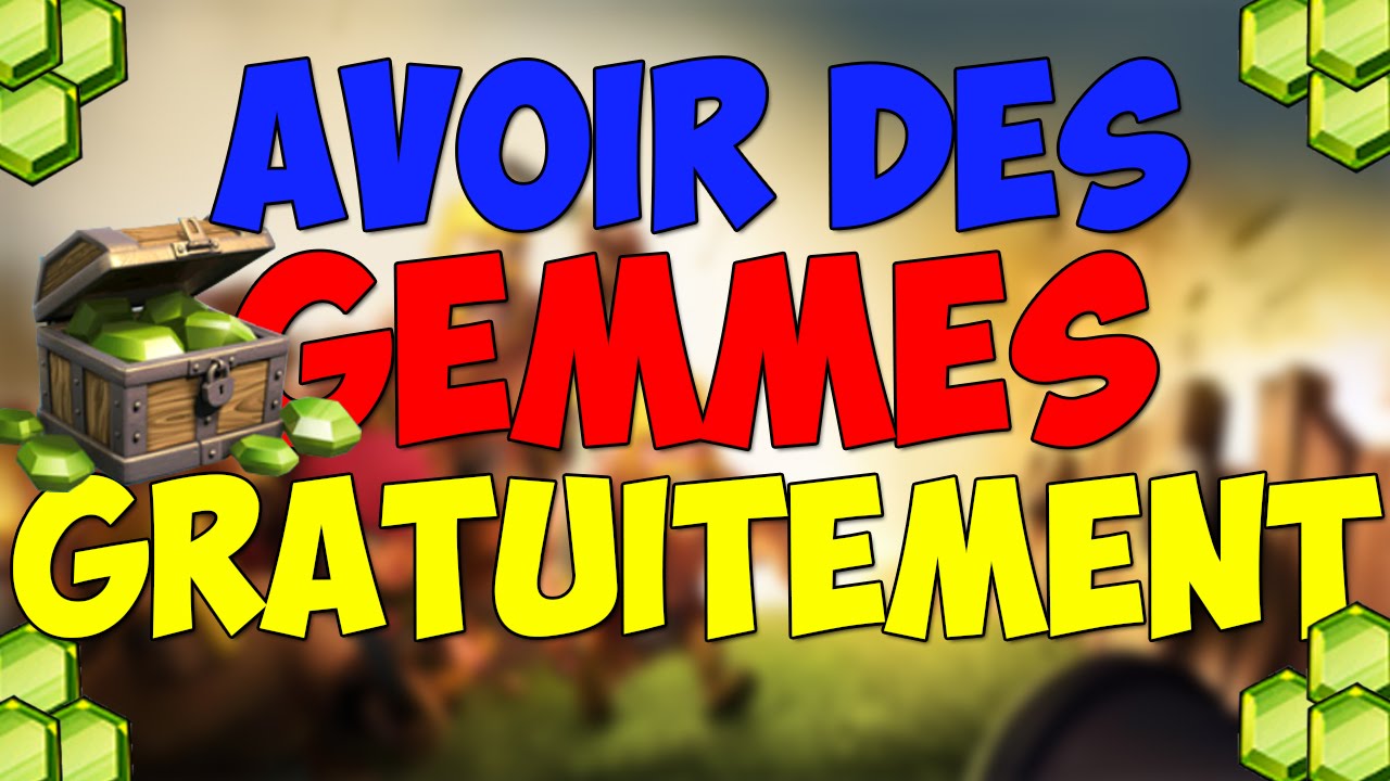 AVOIR DES GEMMES GRATUITEMENT ! - YouTube