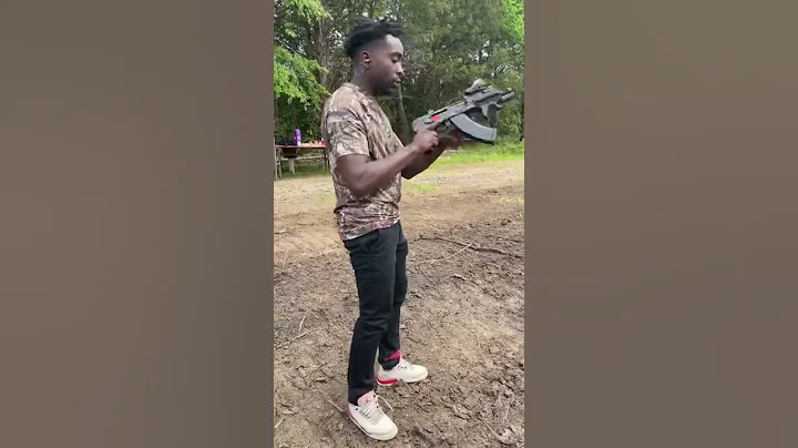 Micro Draco with binary trigger