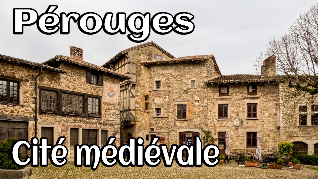 Pérouges cité médiévale - France - 21/02/2025