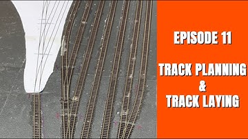 N SCALE LAYOUT UPDATE: Track Planning & Track Laying