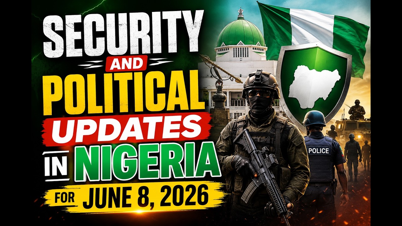 Security and political updates in Nigeria for, June -2026 | Irl Stream