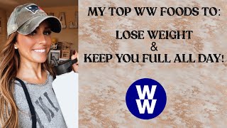 MY TOP WW FOOD STAPLES TO LOSE WEIGHT & KEEP YOU FULL!| WW PERSONAL POINTS 2022!|FIVE LITTLE FINS screenshot 4