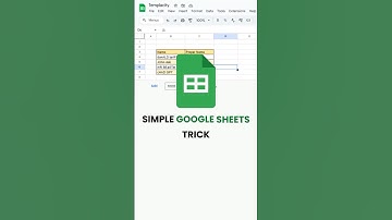 How to delete empty rows in google sheets. #googlesheets