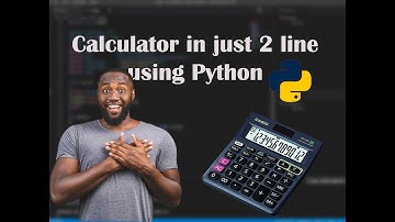 Calculator in just 2 Line of code using Python #milestonewebstudio #webstudio #python