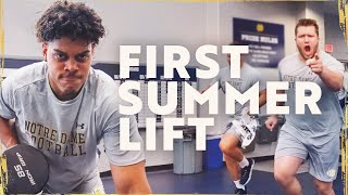 Thumbnail It's Our FIRST Summer Lift of 2023 | Notre Dame Football