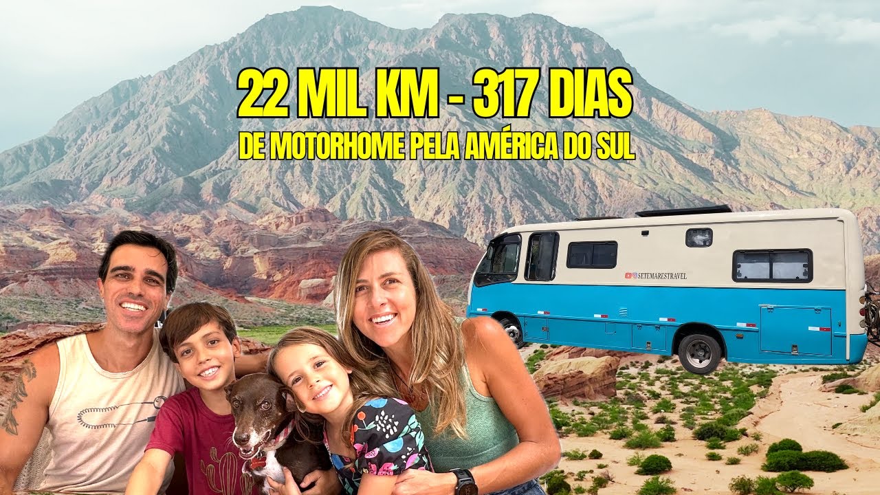 22 MIL KM de MOTORHOME pela América do Sul.