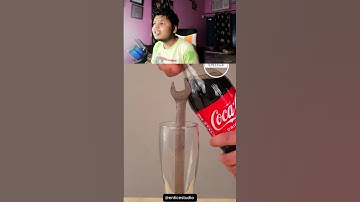 How to clean a rusted wrench using Coca-Cola ||#shorts