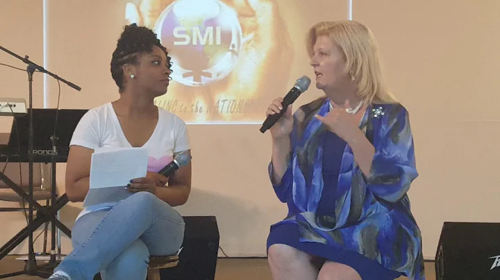 Deborah Denton Sharing her testimony at WoW, Dallas.
