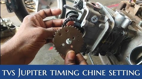 tvs Jupiter timing chine setting