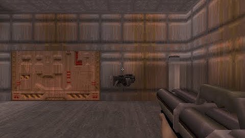 Quake 2 Mission Pack - Doom Conversion  _ Knee Deep In The Dead _ Map 7 "Computer Station"