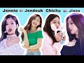 Sự khác nhau giữa Jennie & Jendeuk - JiSoo & ChiChu