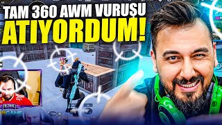 360 AWM VURUŞU ATIYORDUM TAA Kİ!! |PUBG MOBILE