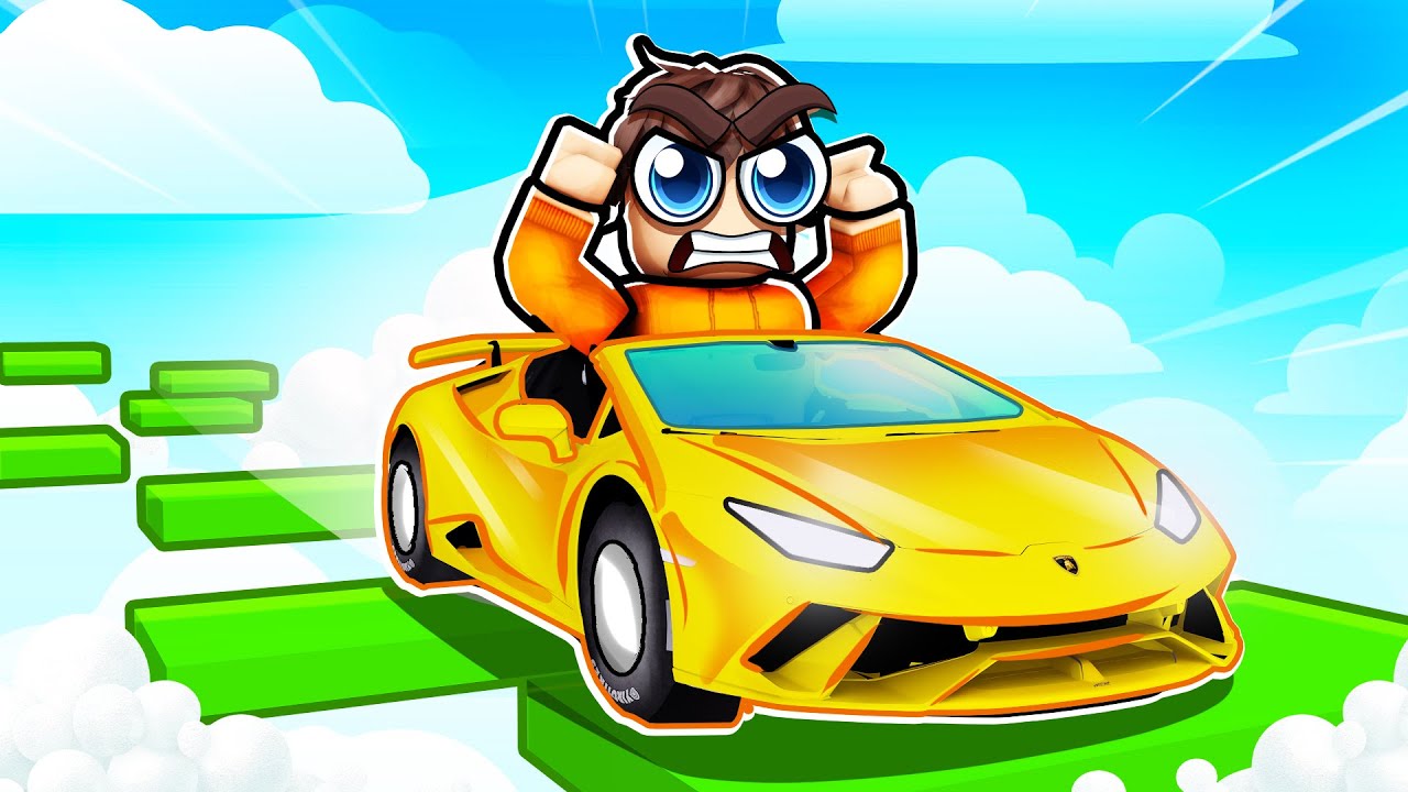 Roblox Obby dar cu *MASINI* ! Incredibil