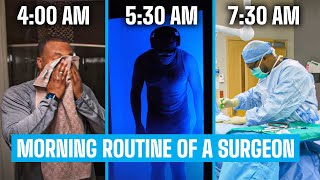 My Morning Routine as a Spine Surgeon