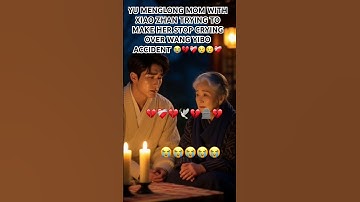 YU MENGLONG MOM WITH XIAO ZHAN TRYING TO MAKE HER STOP CRYING OVER WANG YIBO ACCIDENT 😭💔❤️‍🩹❤️‍🩹