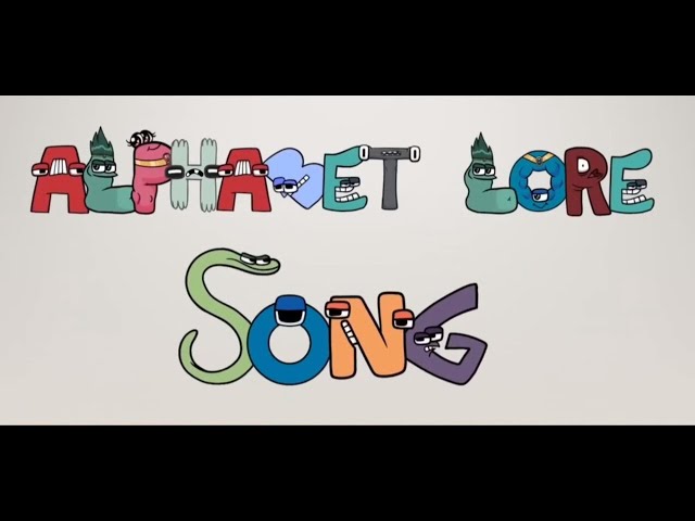 Alphabet Lore SONG but baby sings it @Mike Salcedo - BiliBili