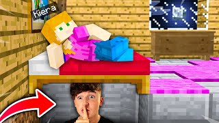 I Spent The Night In GIRLFRIENDS House & She Had NO IDEA.. (Minecraft)