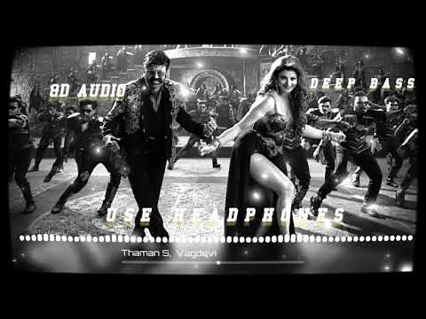 Dabidi Dibidi song(8d audio) with Deep bass boosted| Use Headphones🎧 | NBK | Urvashi Rautela |