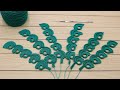 МОТИВ ИРЛАНДСКОГО КРУЖЕВА зеркальная веточка крючком МАСТЕР-КЛАСС по вязанию СХЕМА Crochet motif