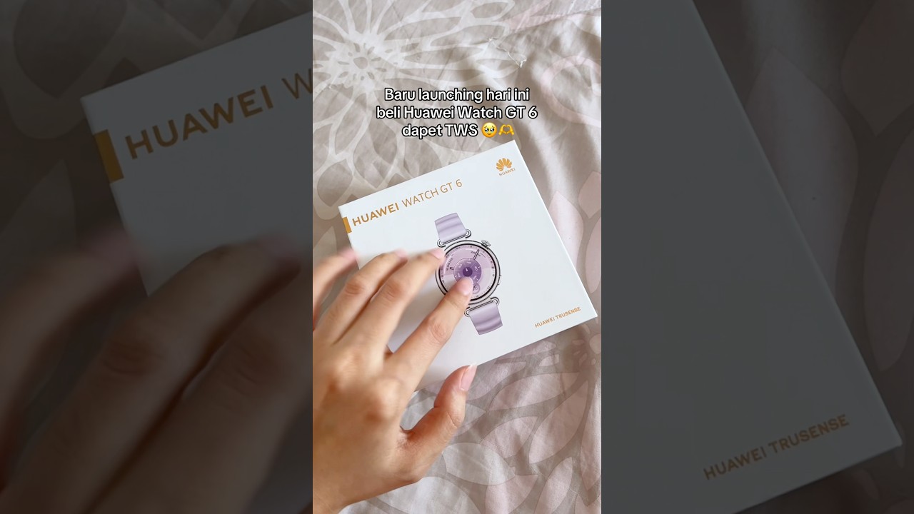 Huawei Watch GT 6 purple lilac - YouTube