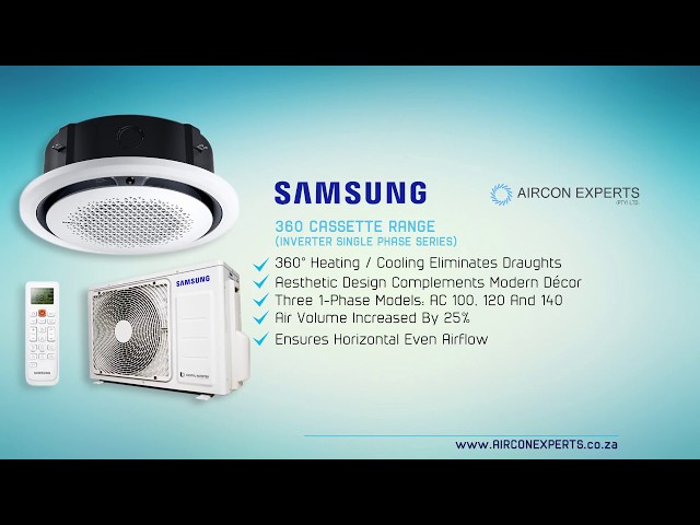 Samsung Ceiling Cassette Inverter | Shelly Lighting