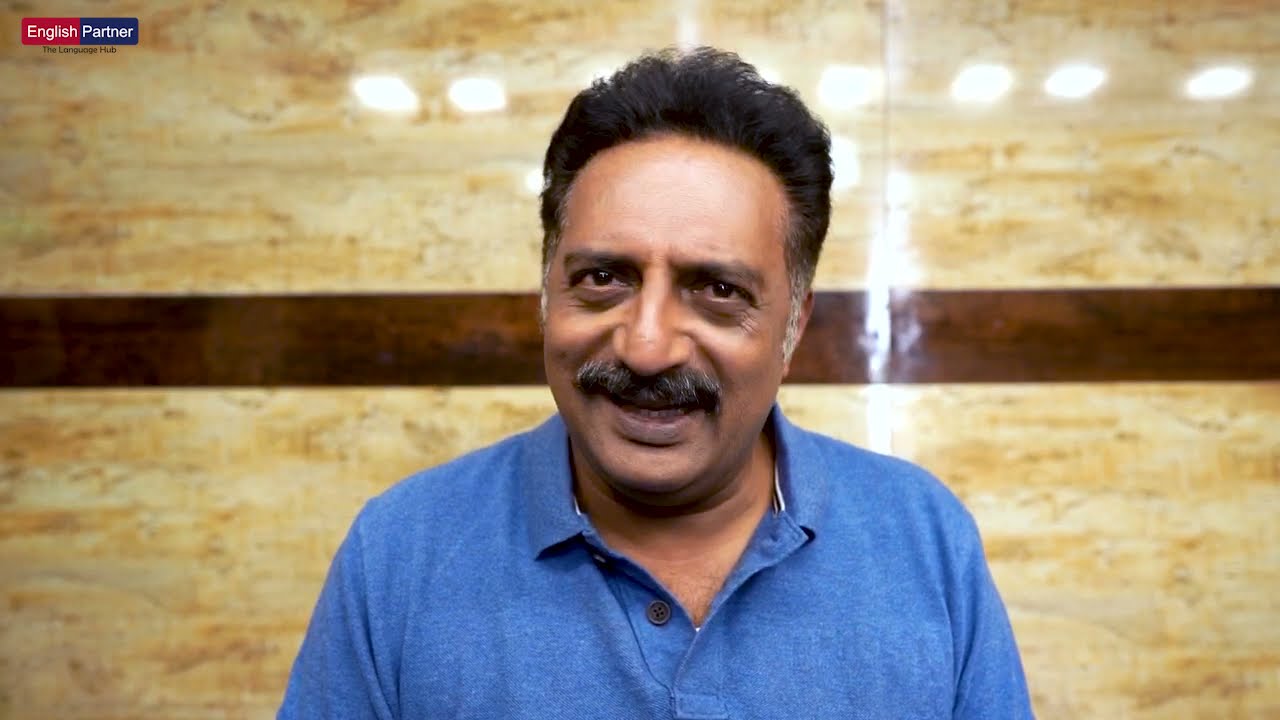 Actor Prakash Raj about English Partner | ☎ 91 8610638114 Learn English Online | English Partner