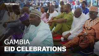 Muslims in The Gambia celebrate Eid al Fitr