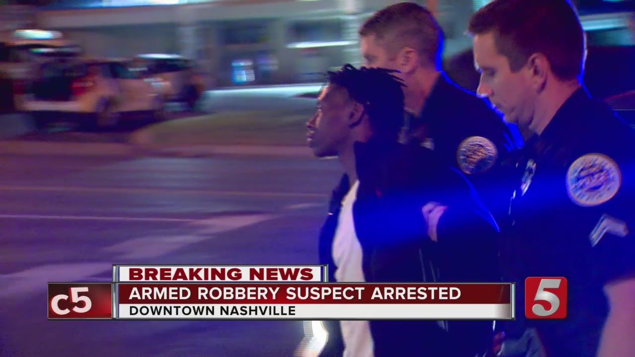 Man Accused Of Robbing 3 At Gunpoint In Nashville - YouTube