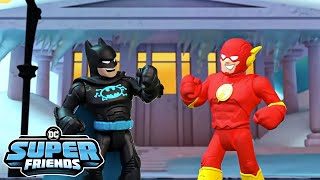 The Flash Joins Forces with Batman | DC Super Friends | Kids Action Show | Superhero Cartoons