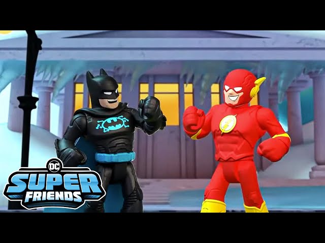 The Flash Joins Forces with Batman | DC Super Friends | Kids Action Show | Superhero Cartoons class=