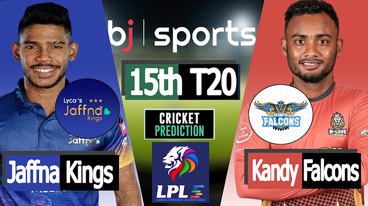 LPL 2024 | Jaffna Kings vs Kandy Falcons 15th Match Prediction | Live cricket match today |