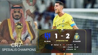 Spesialis Champions! Ketika CR7 Bawa 10 Pemain Al Nassr Angkat Trofi