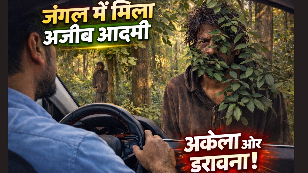 हम अकेले थे… पर जंगल में कोई हमें देख रहा था!