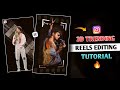 Instagram 3D Trending Reels Editing || Viral Trending Reels Video Editing Foco Design - Ghaus Editz